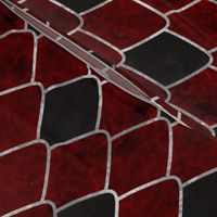 Crimson Snake Gemstone Dragon Scales