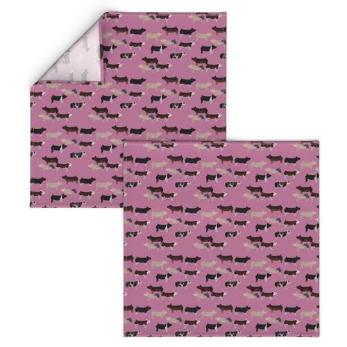 pig tile pink