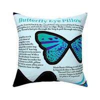 Butterfly Eye Pillow Cut and Sew