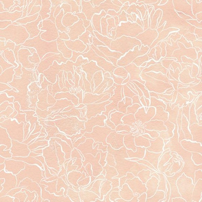 Creamy Peonies / Creamy Blush Collection