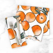 Watercolor Clementines