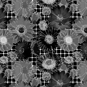 _Flowers grid-black