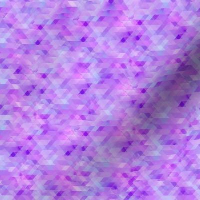 Triangle Pixelation Purple