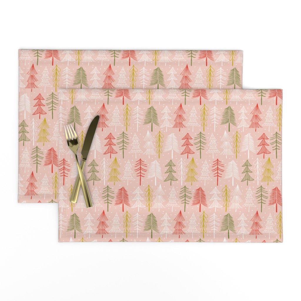 Oh' Christmas Tree - Blush Pink Regular Scale