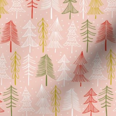 Oh' Christmas Tree - Blush Pink Regular Scale