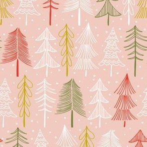 Oh' Christmas Tree - Blush Pink Regular Scale