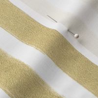 1” Gold Stripes - vertical - faux metallic gold