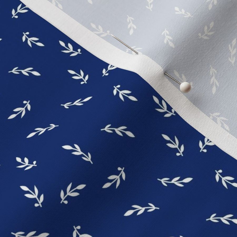 twig - white on navy