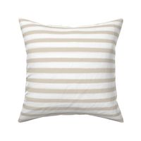 .5” Pastel Paint Stripe - Beige/white