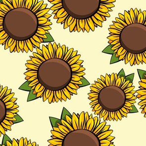 Sunflowers - yellow