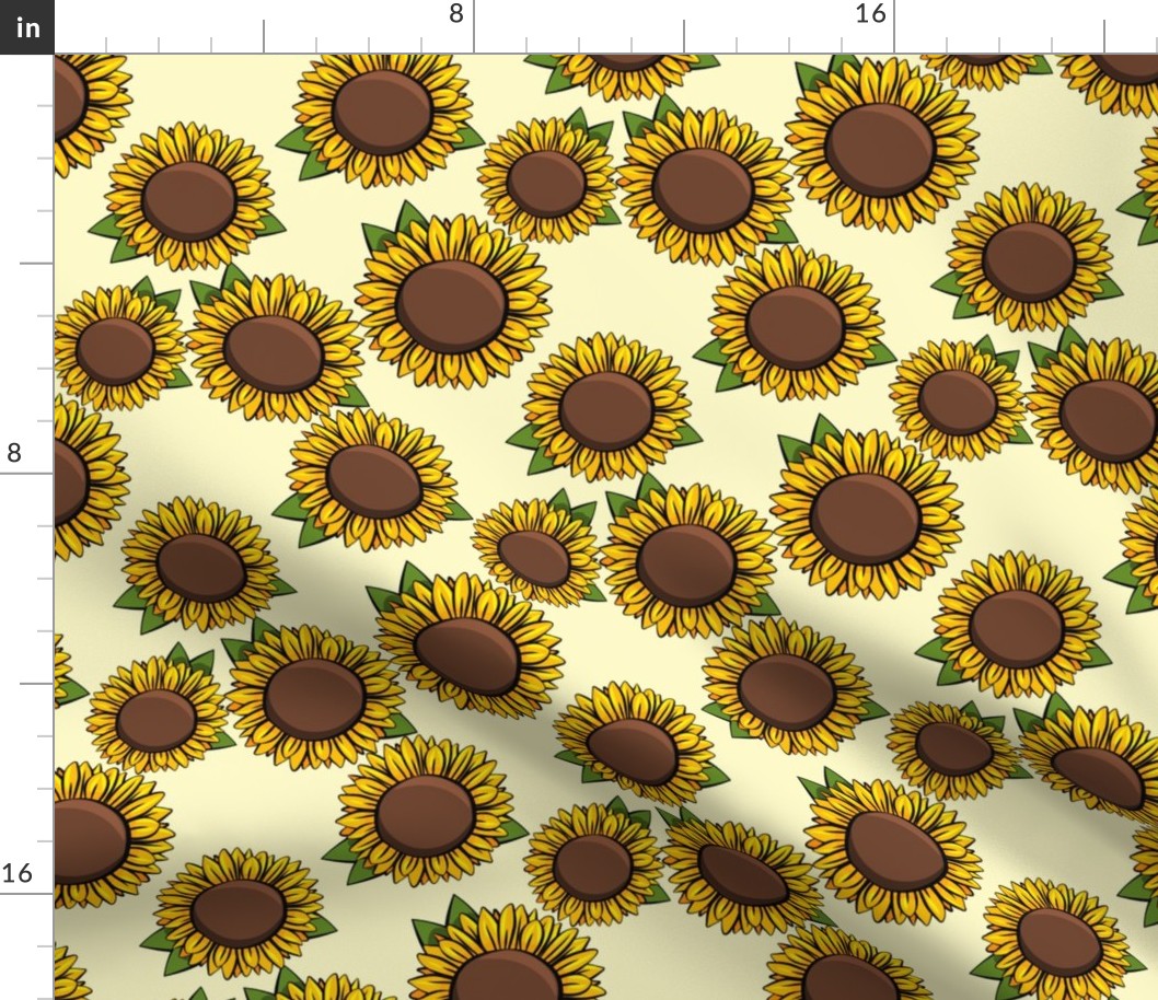 Sunflowers - yellow