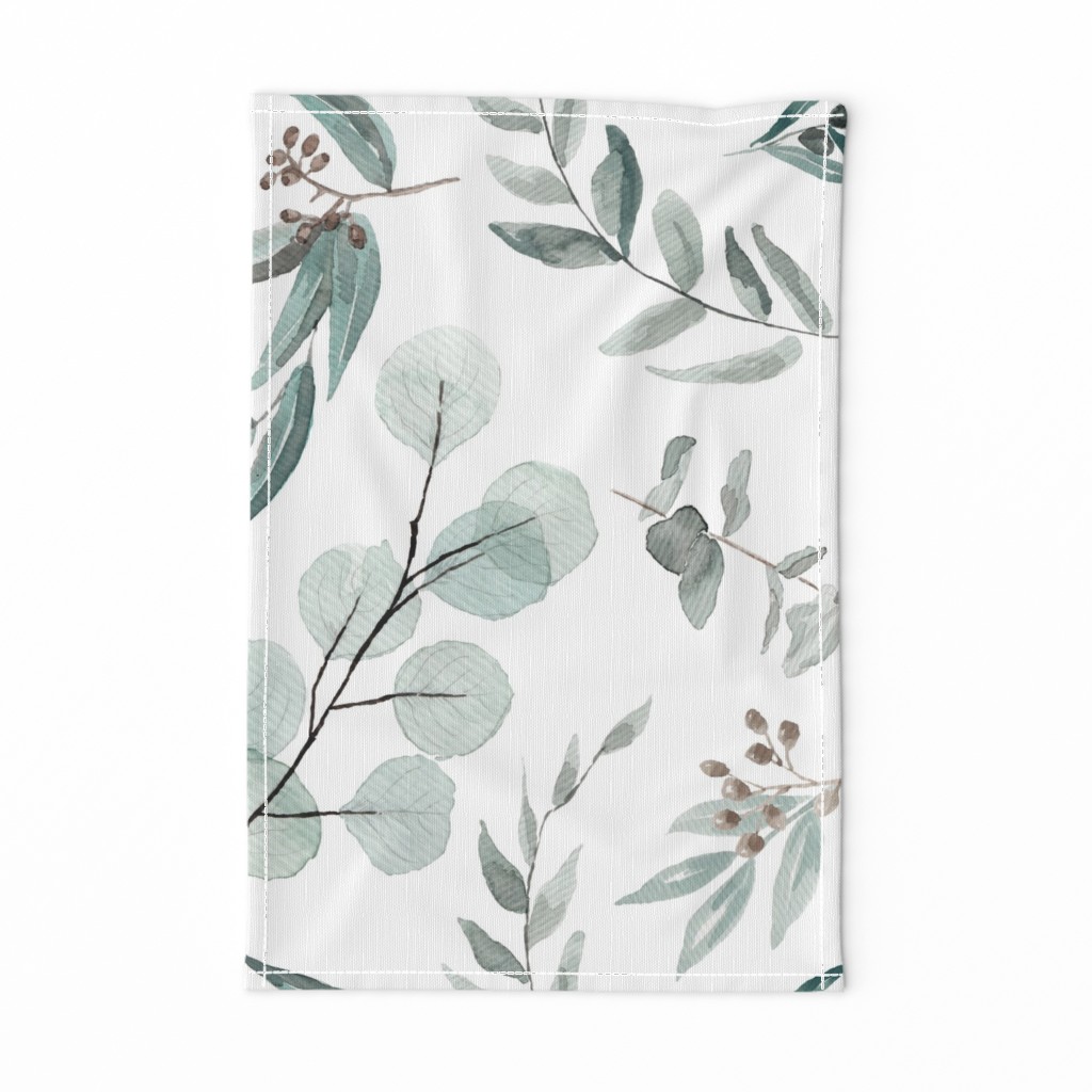 JUMBO Botanical Wallpaper Eucalyptus Native Edition 1 Large Scale Wallpaper