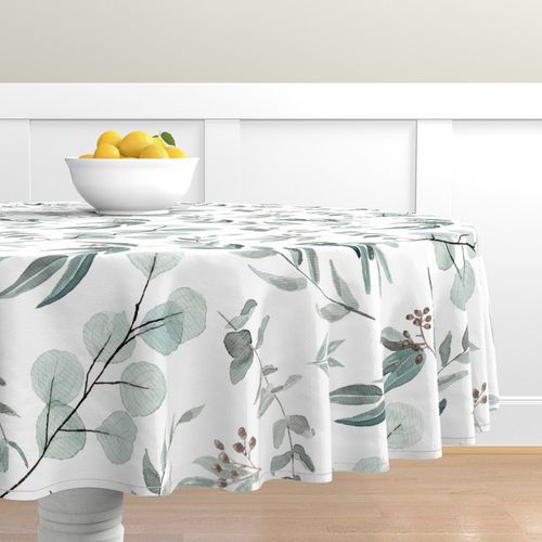 Home Decor Round Tablecloth, Largest Size Round Tablecloth