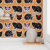 Sugar Skull Cat