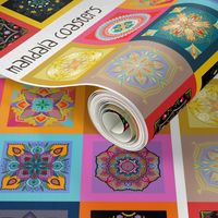 Mandala coasters