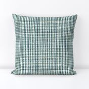 Homespun Plaid (teal grey) MED