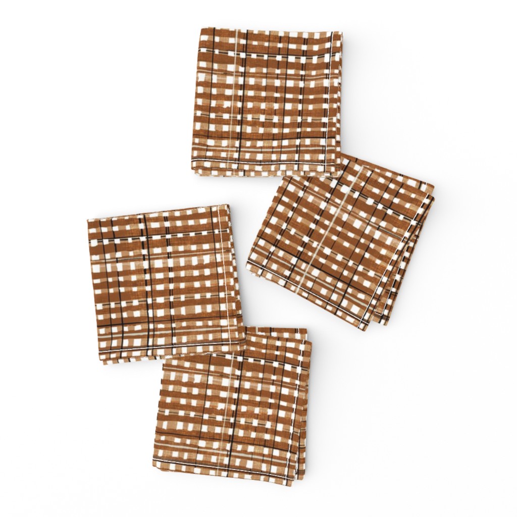 Homespun Plaid (cocoa) MED