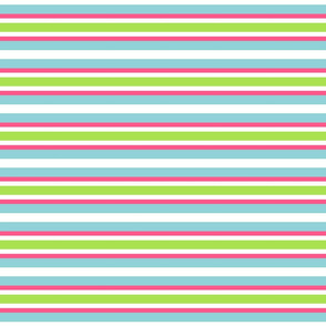 green pink blue and white stripe