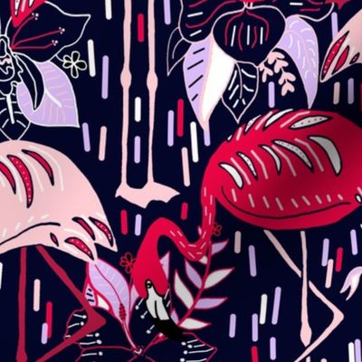 Fantasy Flamingos 