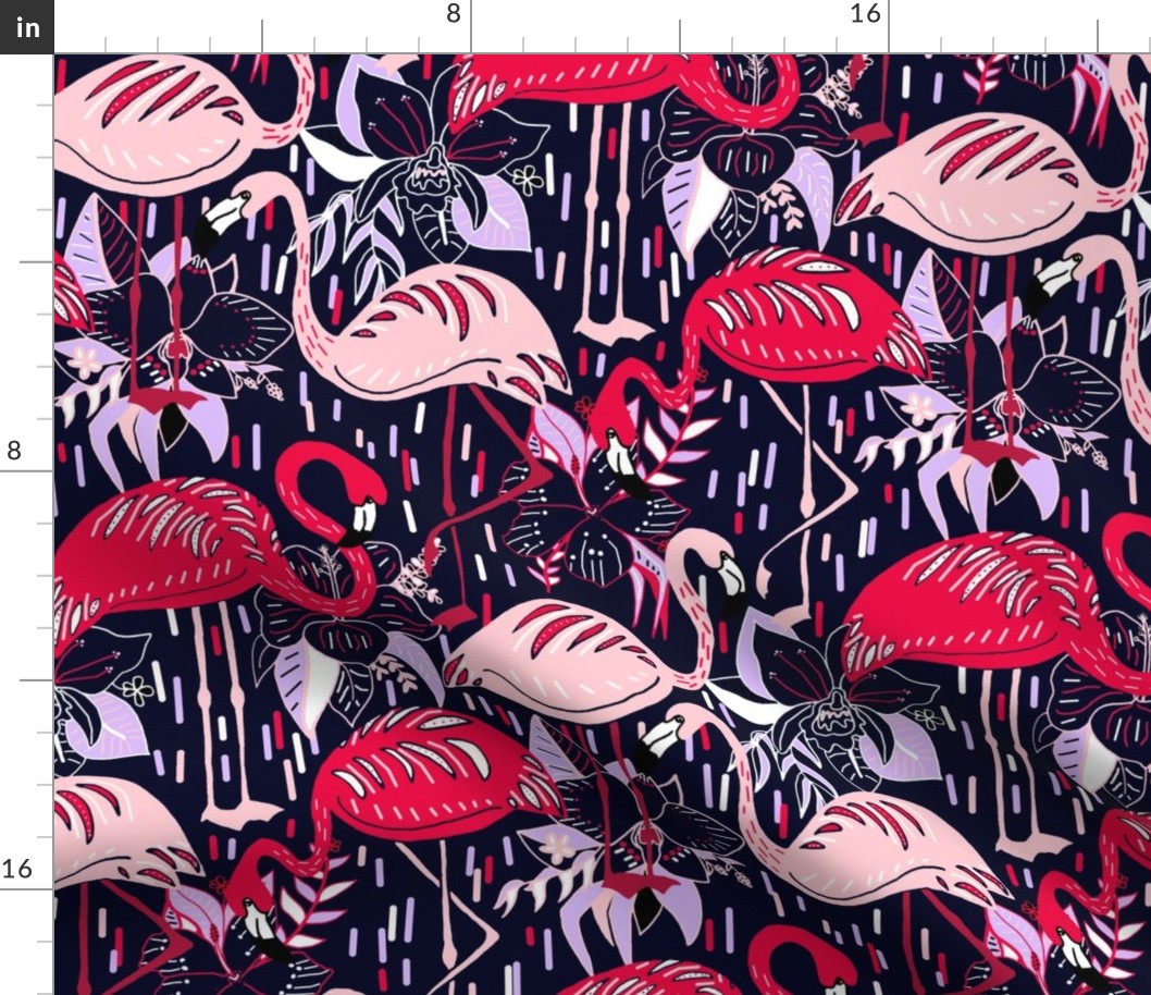 Fantasy Flamingos 