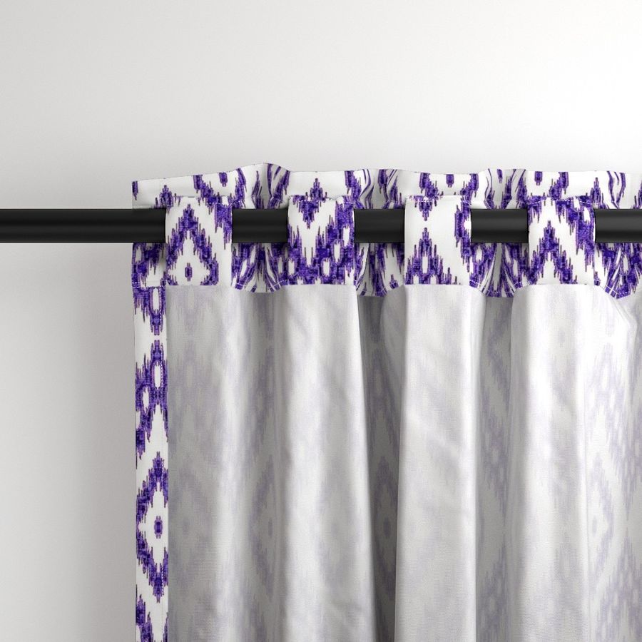 purple ikat