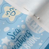 Sea creatures soft book