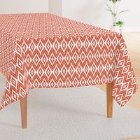 orange ikat