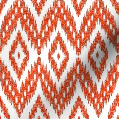 orange ikat