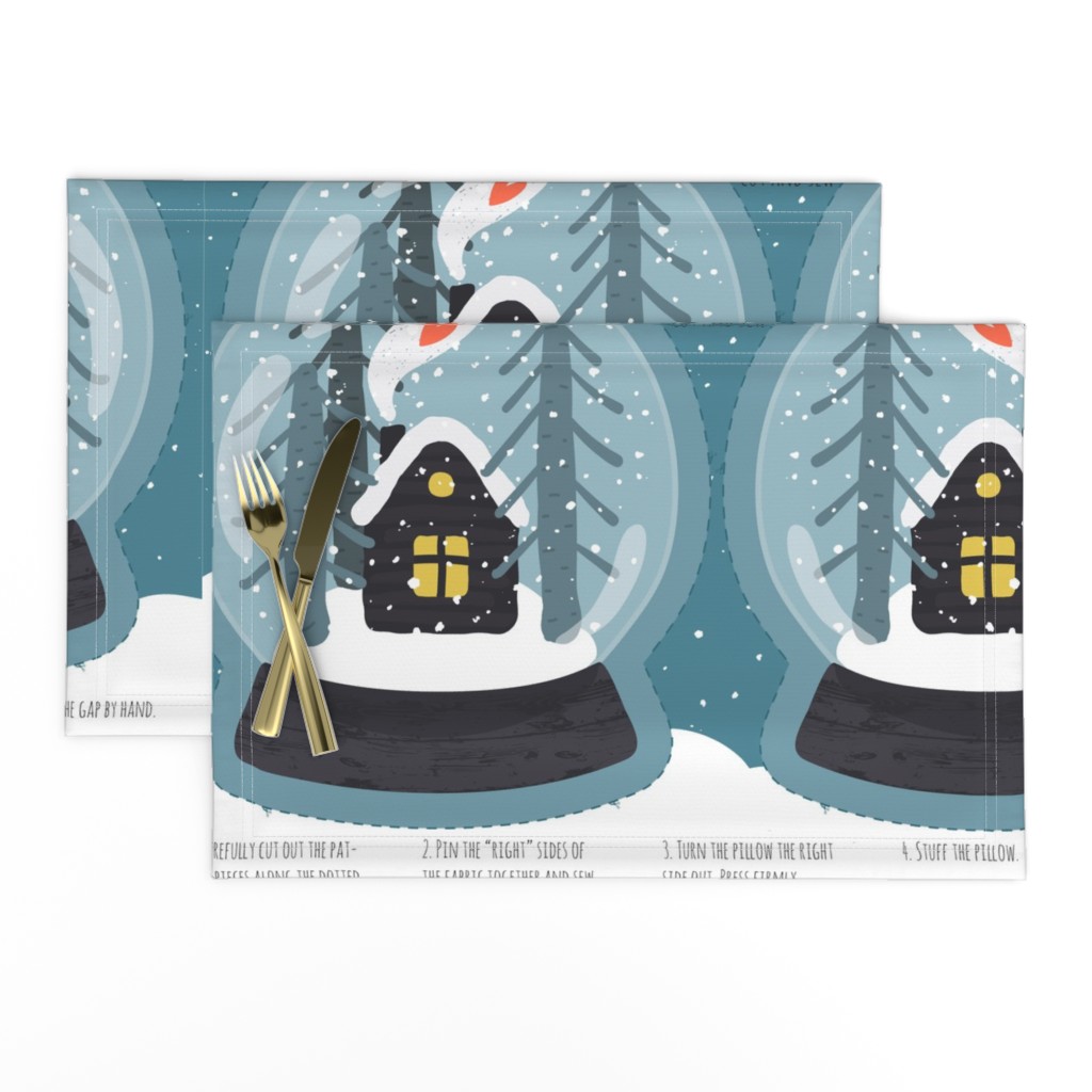 Snowglobe Pillow