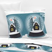 Snowglobe Pillow