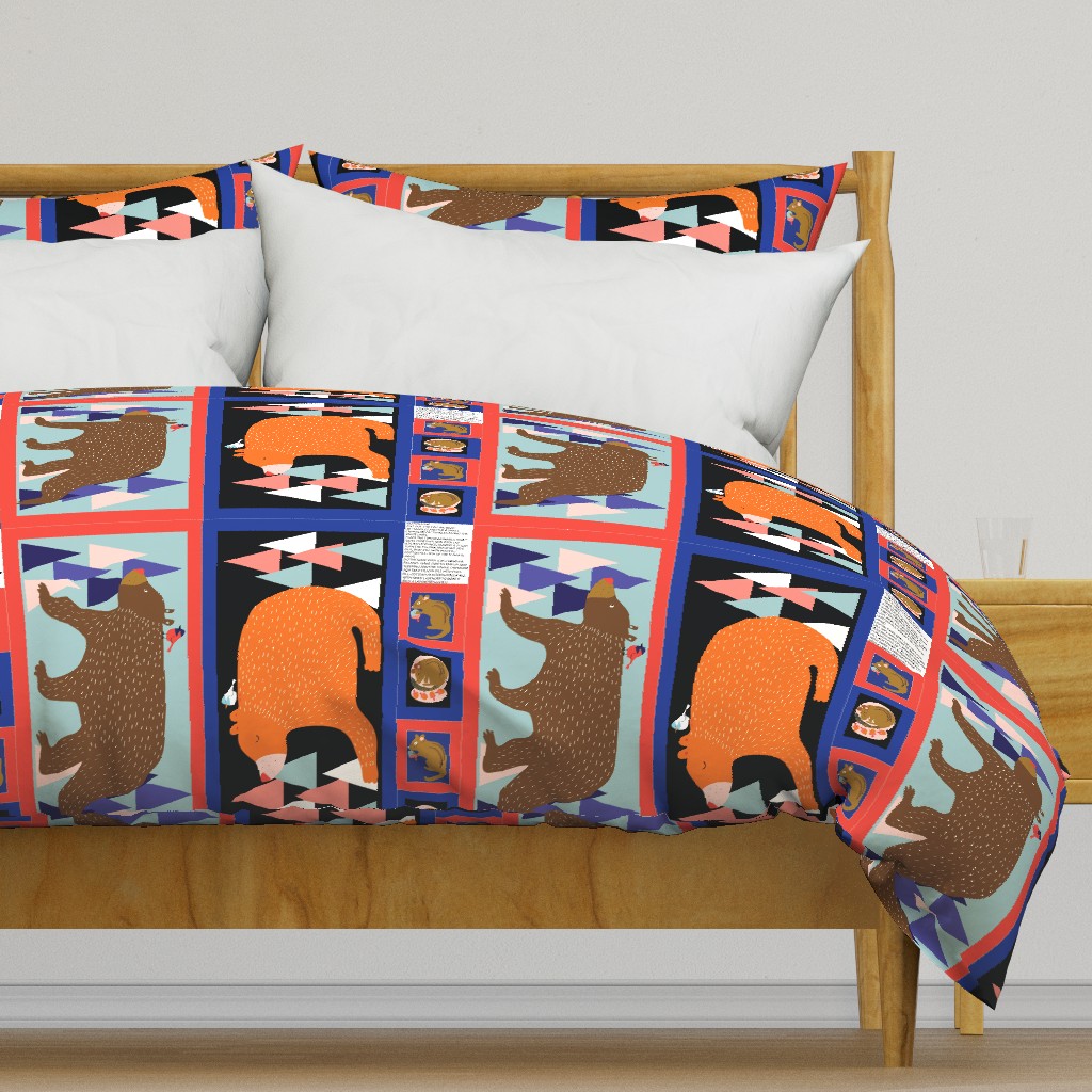 Bear _ Chipmunk pillows_©Solvejg Makaretz-01