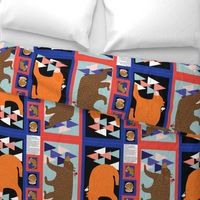 Bear _ Chipmunk pillows_©Solvejg Makaretz-01