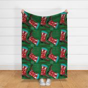 Cowgirl Christmas Stocking Cut and Sew