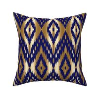 navy gold ikat navy and gold 