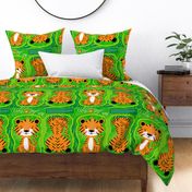 Tango the Tiger Cut & Sew Safari Plushie Pillow Pattern