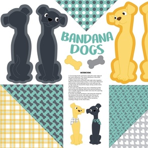 Bandana Dogs Cut and Sew