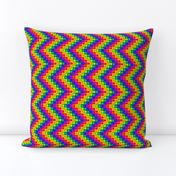 Zigzag Rainbow Pokadot