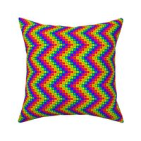 Zigzag Rainbow Pokadot