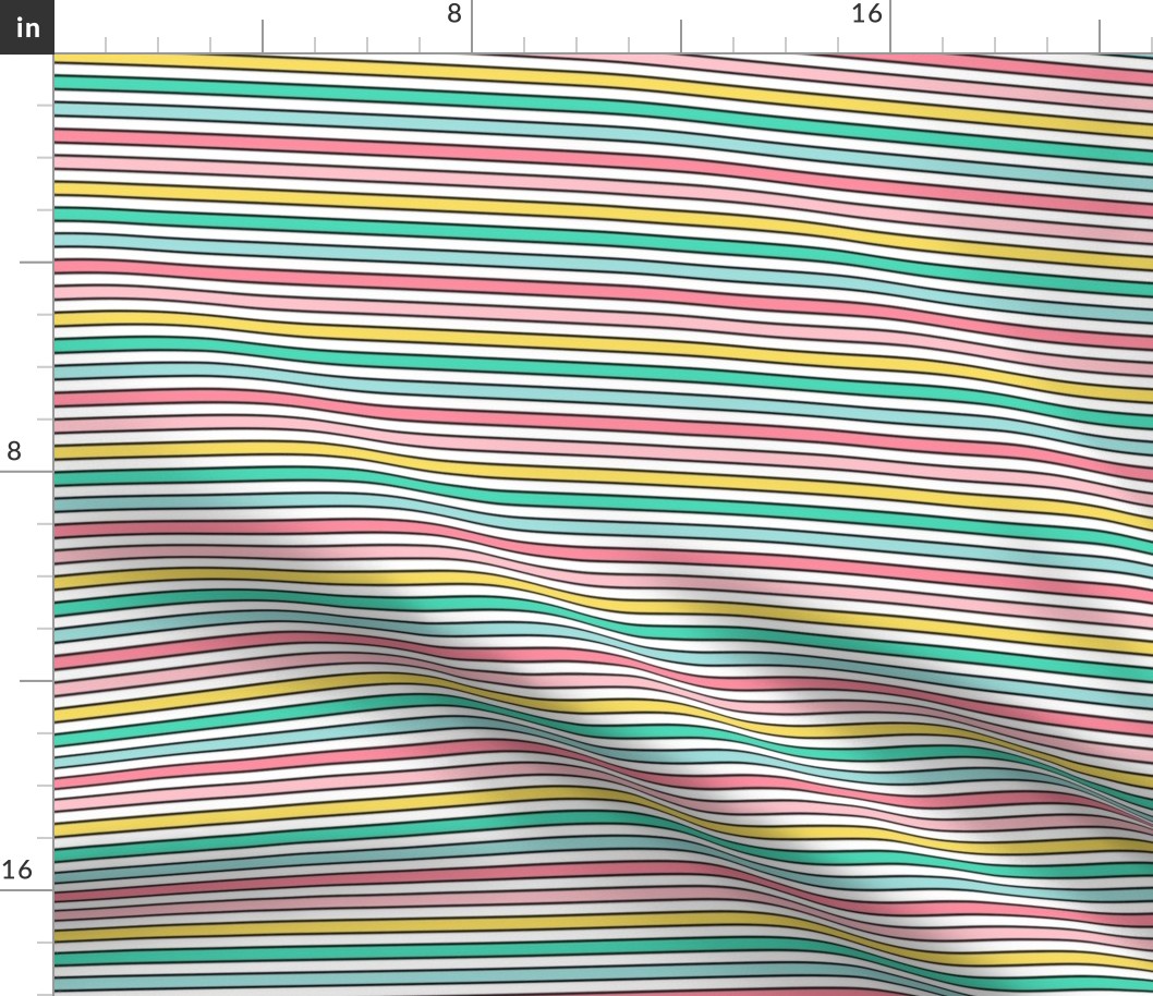 daydreamer rainbow stripes LG horizontal