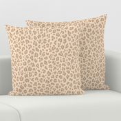 ★ LIGHT LEOPARD ★ Leopard Print in Beige - Medium Scale / Collection : Leopard spots – Punk Rock Animal Print