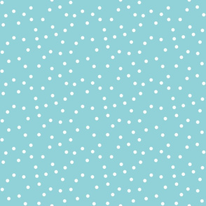  blue with white dots