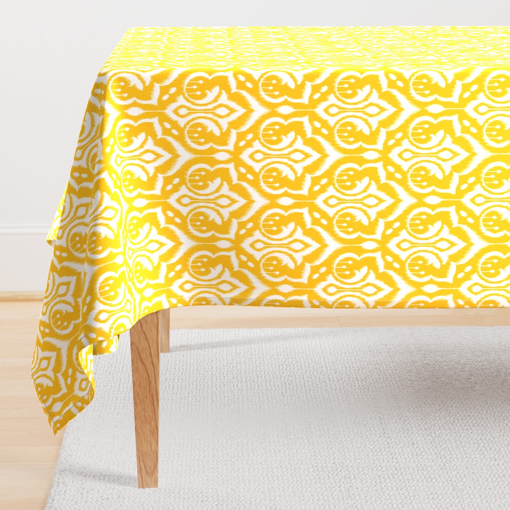 Ikat Damask - Golden Rod