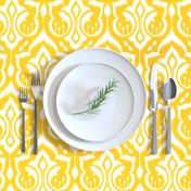 Ikat Damask - Golden Rod