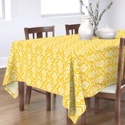 Ikat Damask - Golden Rod