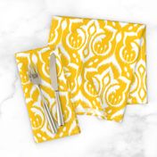 Ikat Damask - Golden Rod