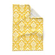 Ikat Damask - Golden Rod