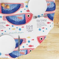 Fishy Plushie Pillow Softie Cut & Sew