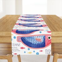 Fishy Plushie Pillow Softie Cut & Sew