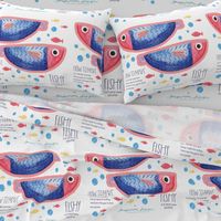 Fishy Plushie Pillow Softie Cut & Sew