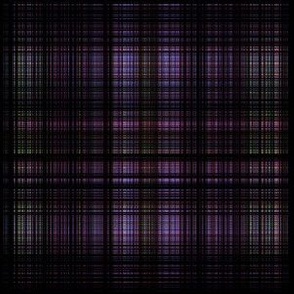 Black and Purple Plaid